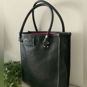 KATE SPADE VINTAGE WELLESLEY QUINN BOARSKIN TOTE BAG